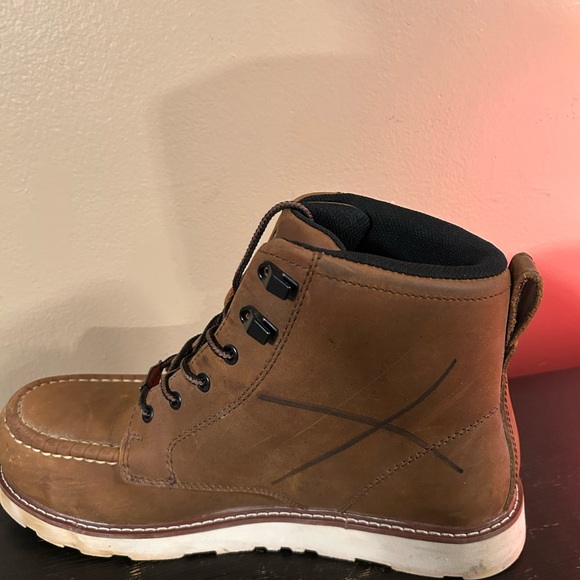 Brunt Marin - Waterproof Comp Toe Wedge Work Boot - Slip Size 10.5 - Picture 6 of 8